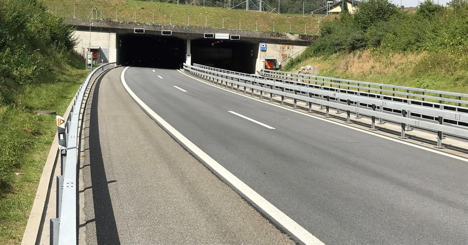 Bildlegende: Der Taubachtunnel