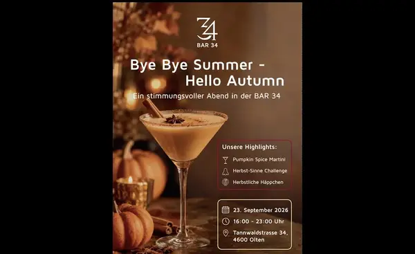 Bye Bye Summer - Hello Autmn