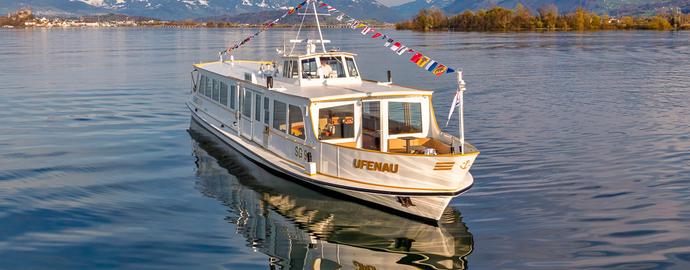 MS Ufenau auf dem Zürichsee