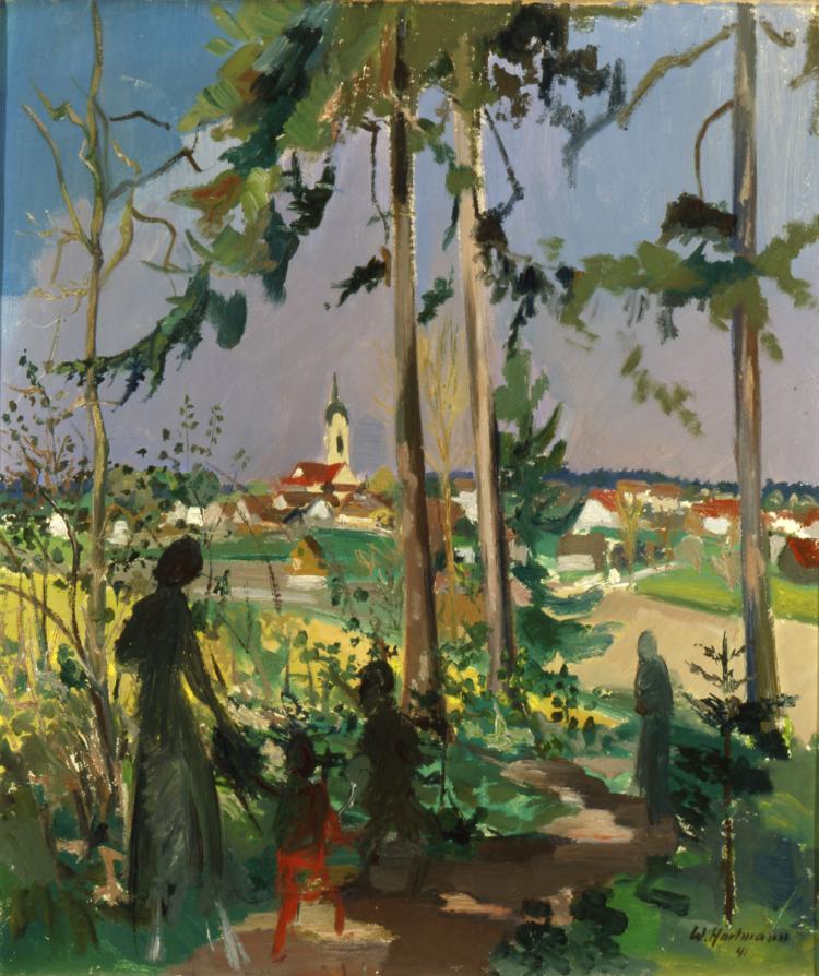 1941
Werner Hartmann
1903-1981
Öl auf Leinwand
Bildmass: 64x54 cm
Inventar: SGE 0029