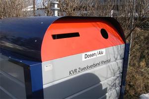 Sammelbehälter für Dosen bzw. Alu