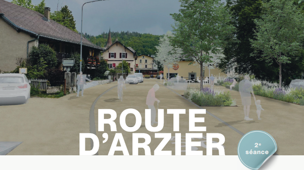 2ème séance d'information et d'échanges route d'Arzier 