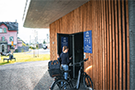 vélo station gare de St-Léonard