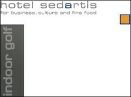 Logo Sedartis mit Indoor-Schriftzug