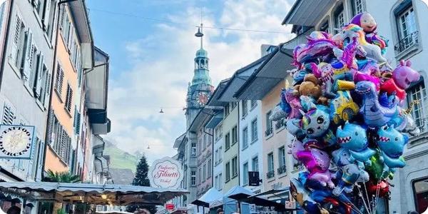 Stände am Chlausmarkt
