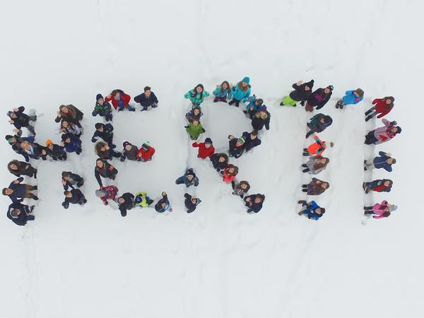 Herti im Schnee