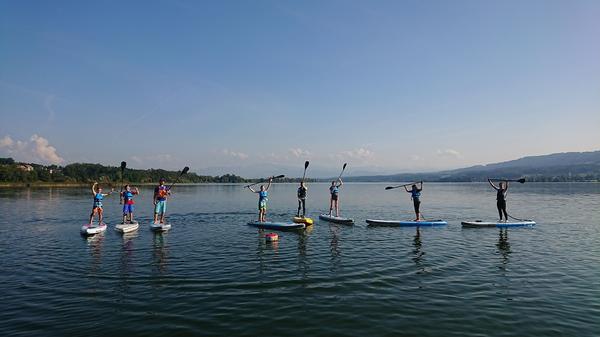 Sport auf dem See