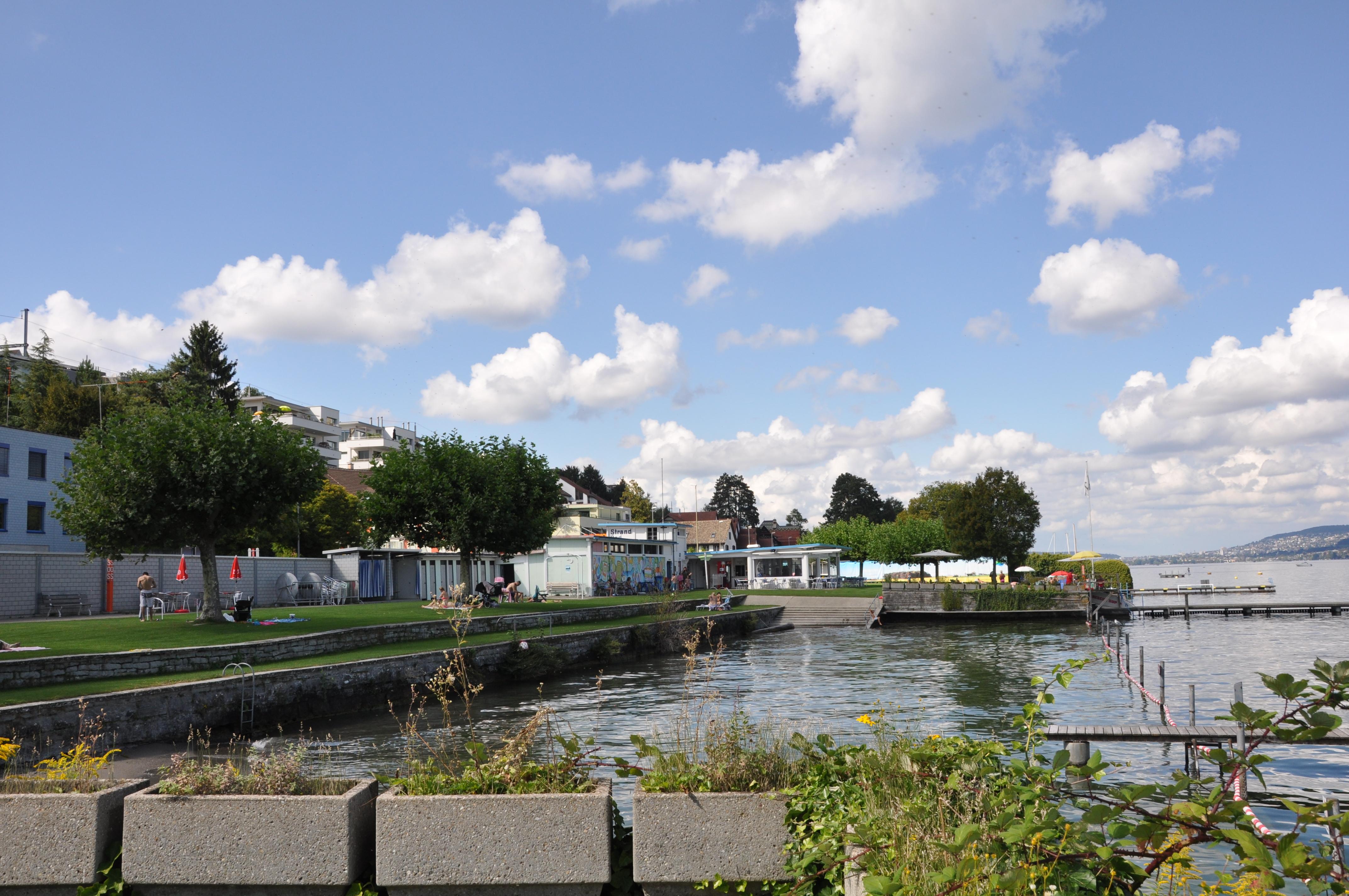 Seebad Bürger I im Sommer 2021