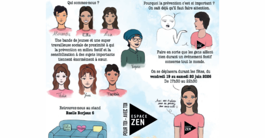 La voix des jeunes : L'espace zen aux Fêtes de Blonay - COMM'une info n° 93