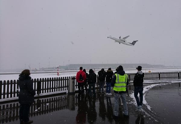 Exkursion zum Flughafen Zürich