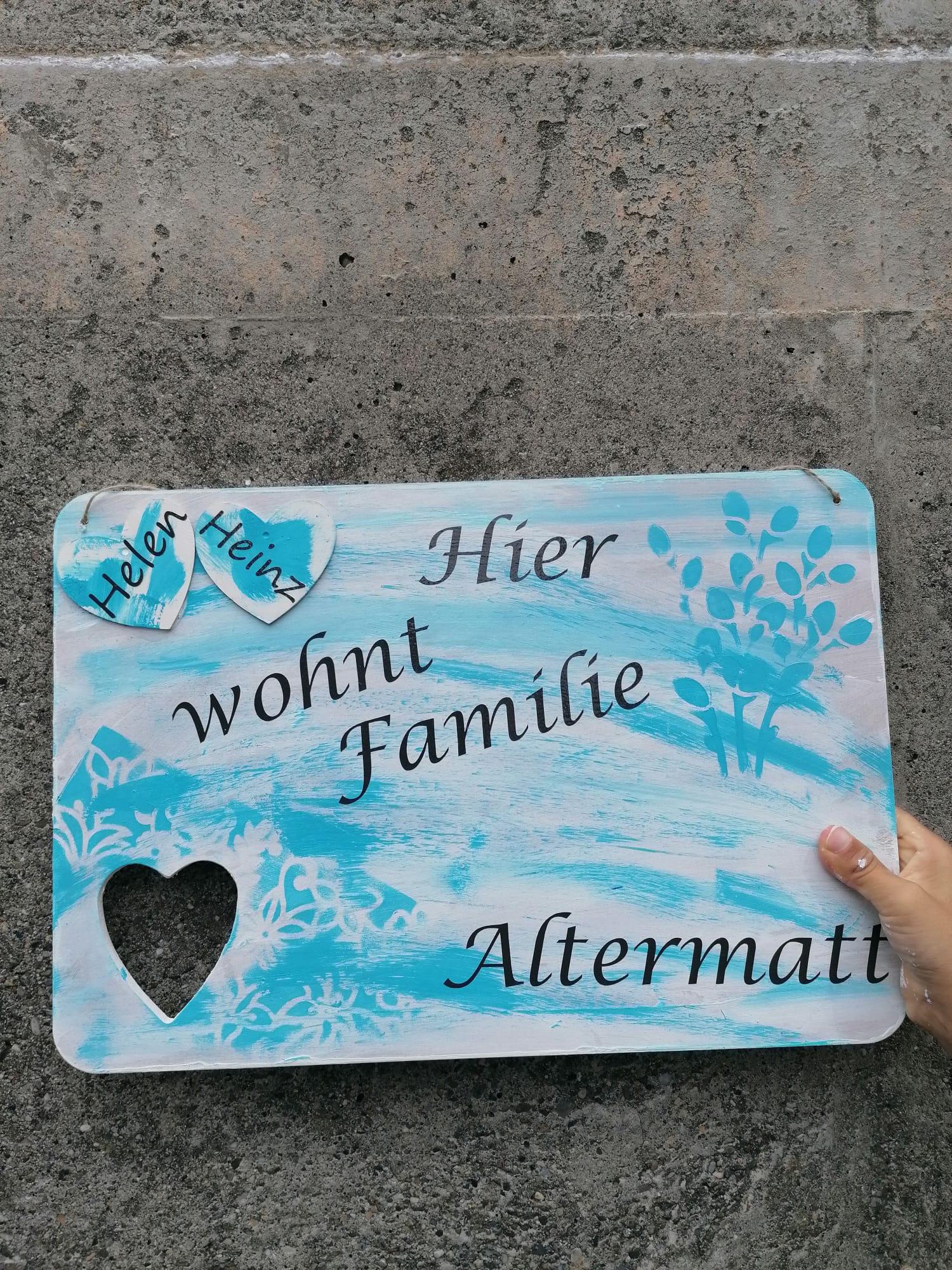 Schilder gestalten