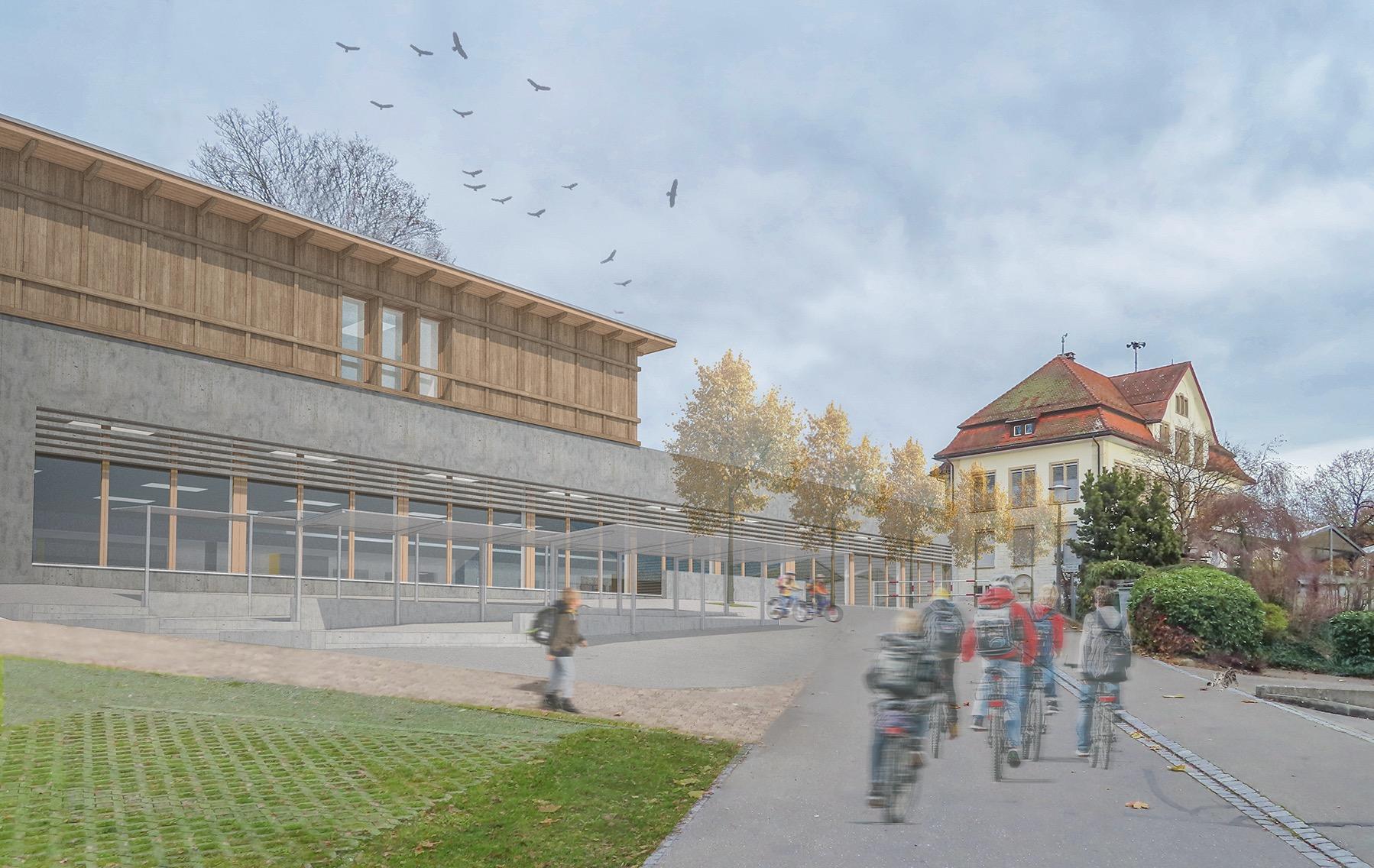 Visualisierung Sporthalle