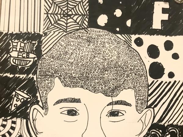 Eine Selbstportrait 