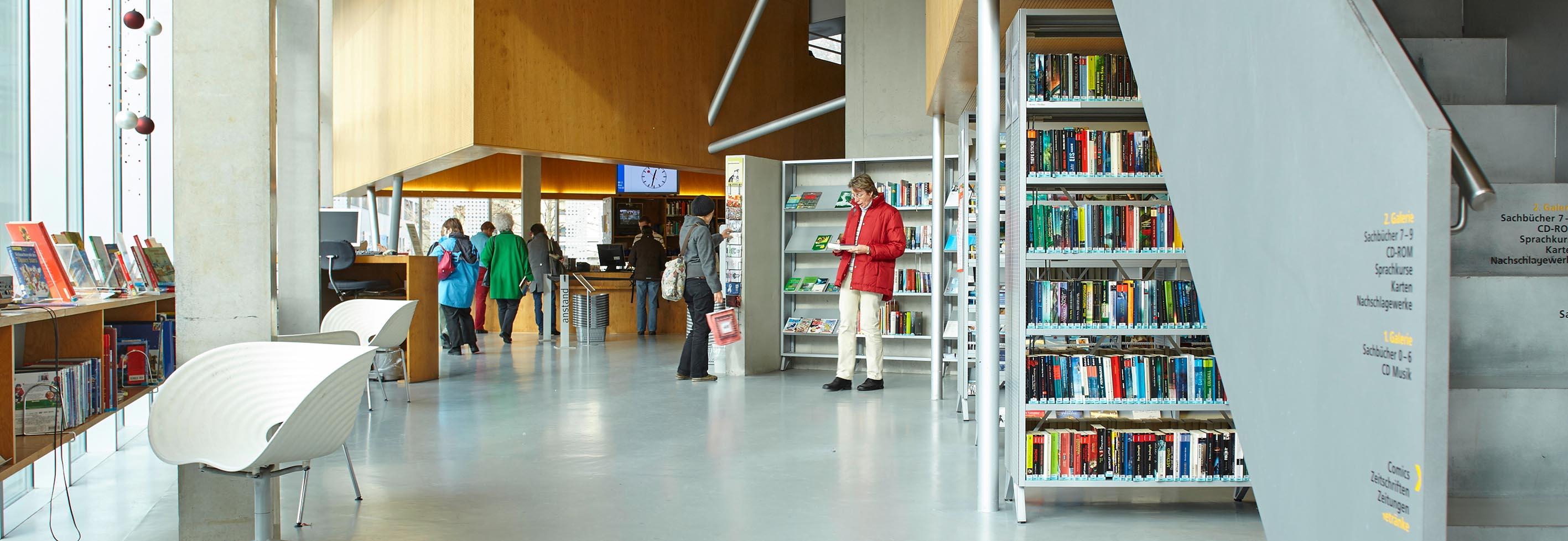 Stadtbibliothek mit erweiterten Öffnungszeiten