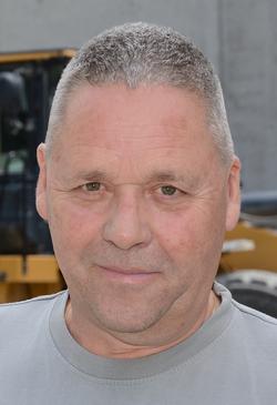 Peter Zürcher, Mitarbeiter Kies- und Sandwerk Hubel