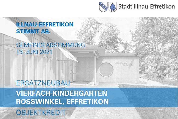 Titelbild Abstimmungszeitung Kindergarten Rosswinkel