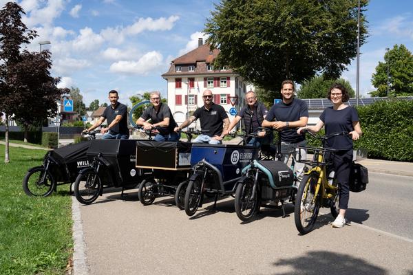 Sechs Wittenbacher Unternehmen nutzen ein E-Cargobike im Geschäftsalltag