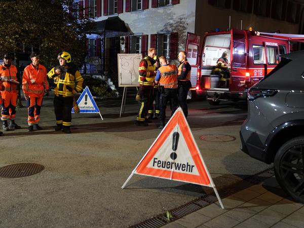 Einsatzübung mit Verkehrskadetten und Kantonspolizei