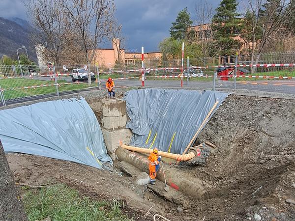 Baustelle Tittwiesenstrasse