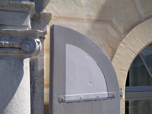 Volet extérieur du Château d'Hauteville