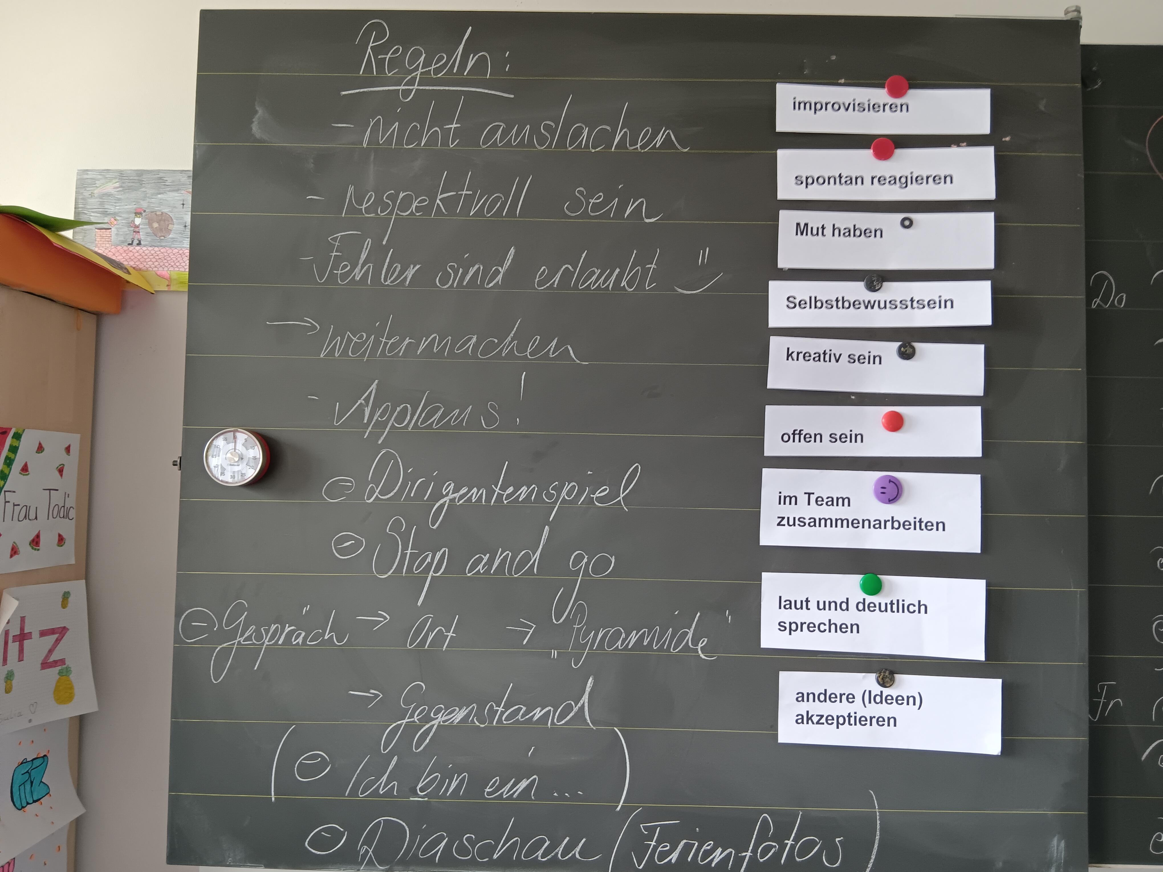 Auch Improvisationstheater braucht Planung