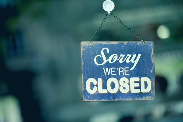 Bild sorry we're closed