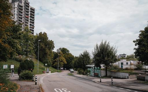 Eine Quartierstrasse