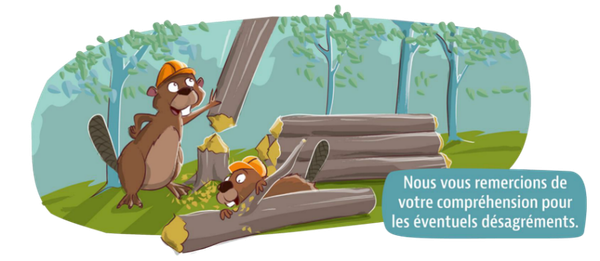 Affiche TRAVAUX Glâne-Farzin