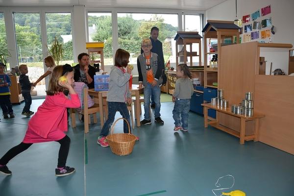 Die modernen, hellen, schönen Räume des erweiterten Kindergartens Bündten lassen keine Wünsche offen.