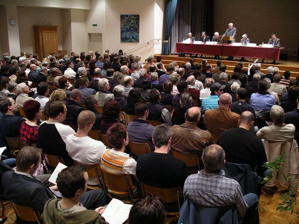 Einwohnergemeindeversammlung - Aula Bezirksschule