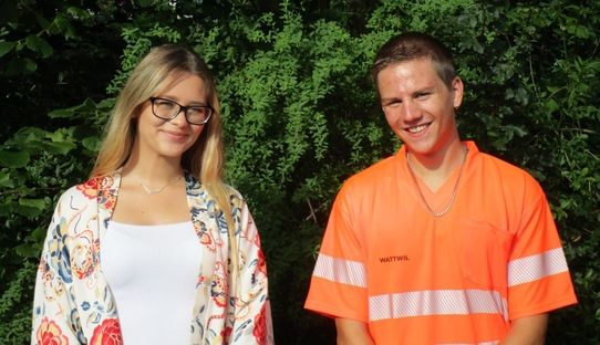 Anita Rastoder und Fabian Freitag