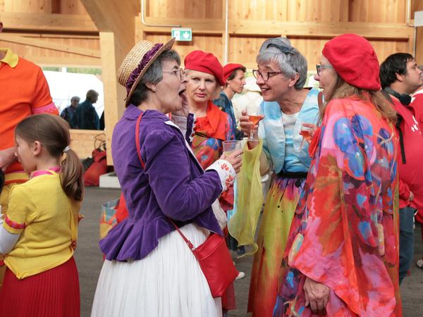 Réception des acteurs figurants de la Fête de Vignerons