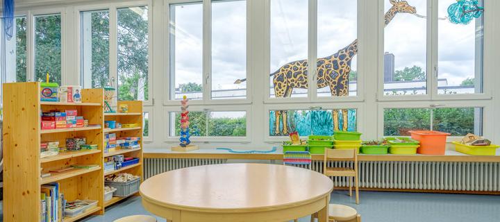 Bild eines Betreuungsraumes im KidzClub