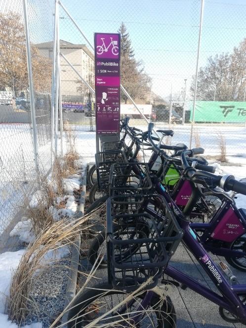 Station PubliBike - Agasse