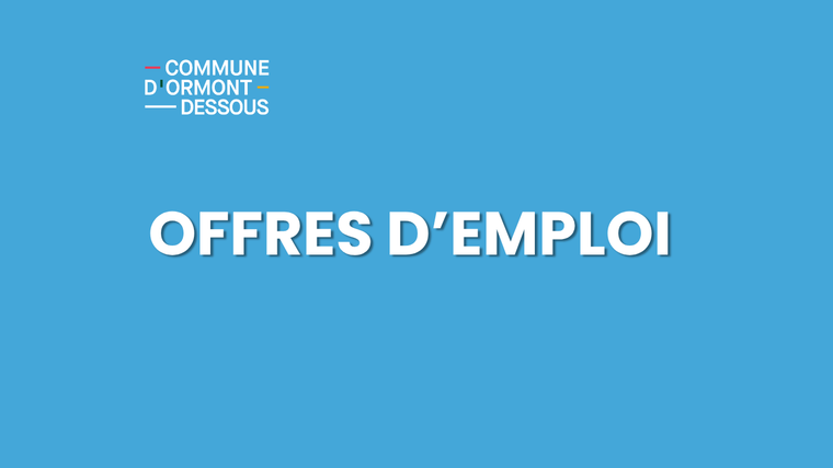 offre d'emploi