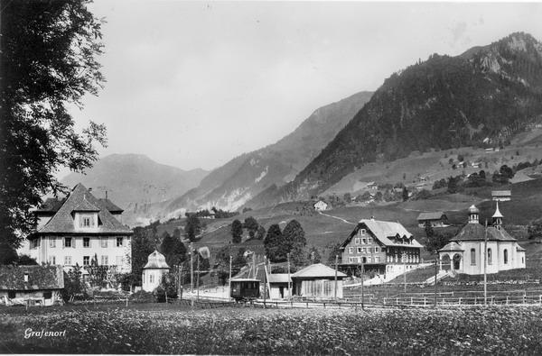 Grafenort schwarz/weiss
