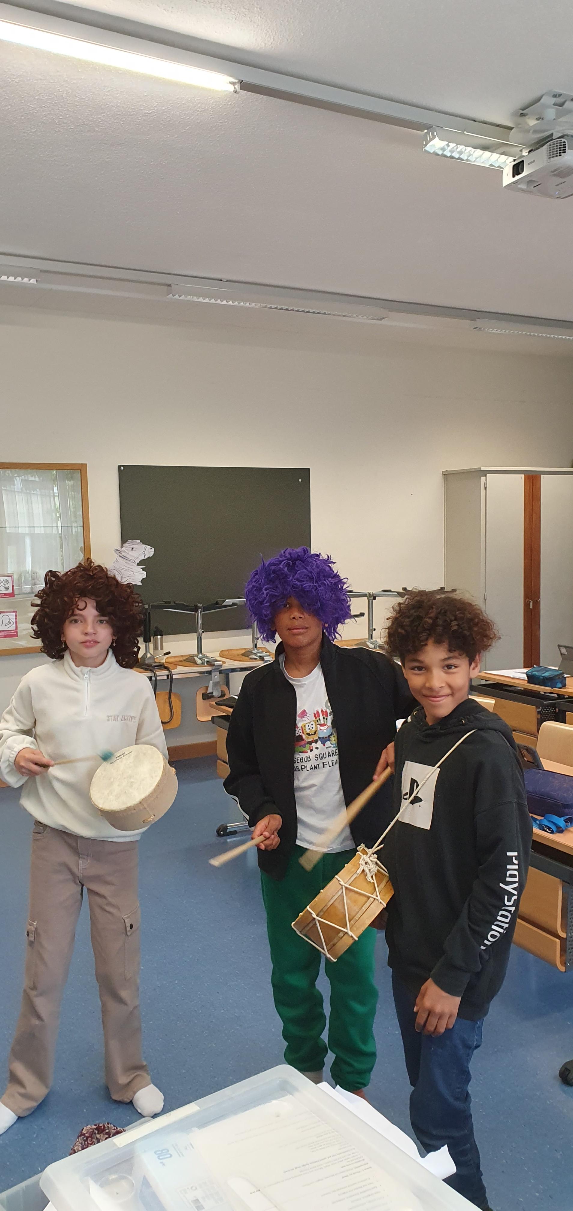 Es wird Theater gespielt