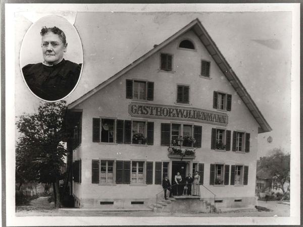 Ansicht Wildenmann 1930 mit Bild Lisette Geissmann-Saxer
