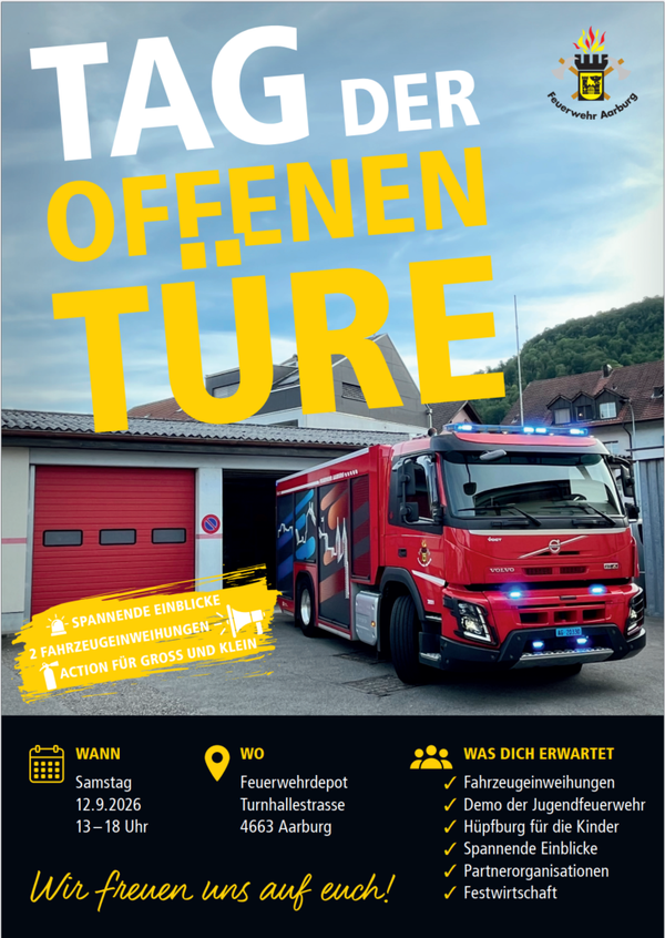 Plakat Tag der offenen Tür