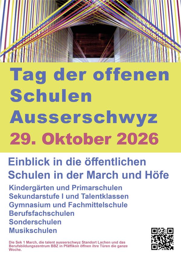 Tag der offenen Schulen Ausserschwyz