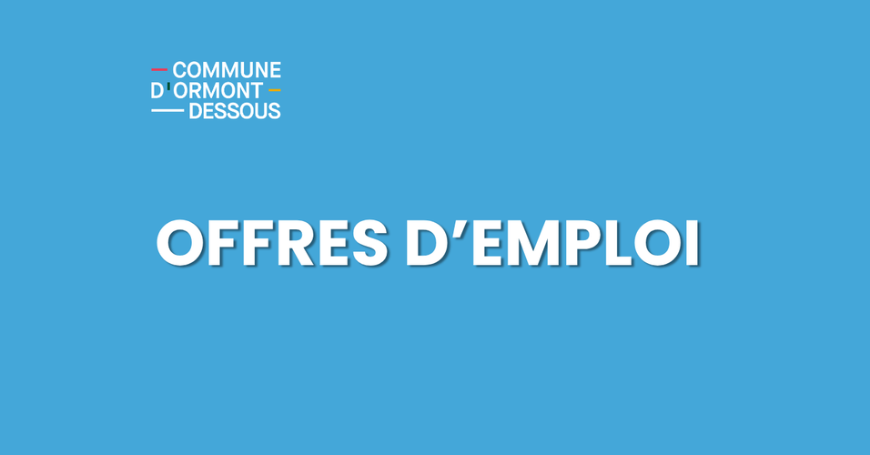 offre d'emploi