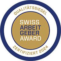 Die Stadt Schlieren wurde für das Jahr 2024 mit dem Swiss Arbeitgeber Award zertifiziert. Dafür erhält sie ein Qualitätssiegel als Top-Arbeitgeberin.