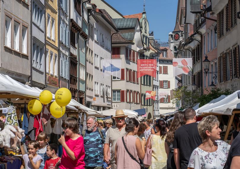 Am Montag, 17. August, herrscht in Altstätten wieder quirliges Marktreiben.