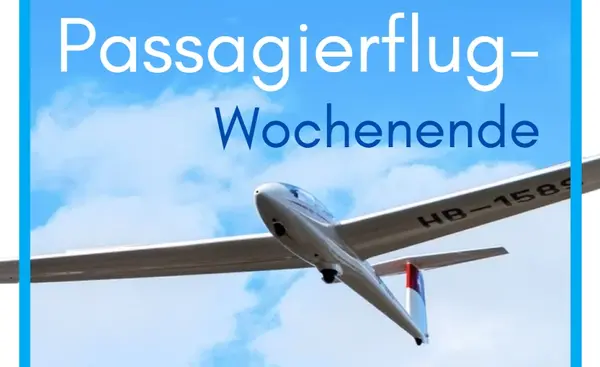 Passagierflug-Wochenende