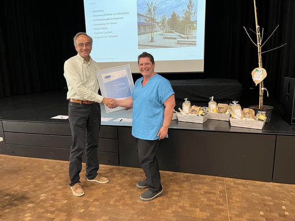 Zertifizierung des Energiestadtlabels für Unterägeri mit Bestnote