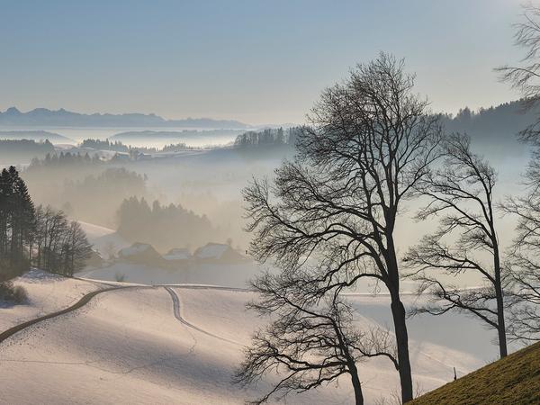 Winterbild aus der Gemeinde