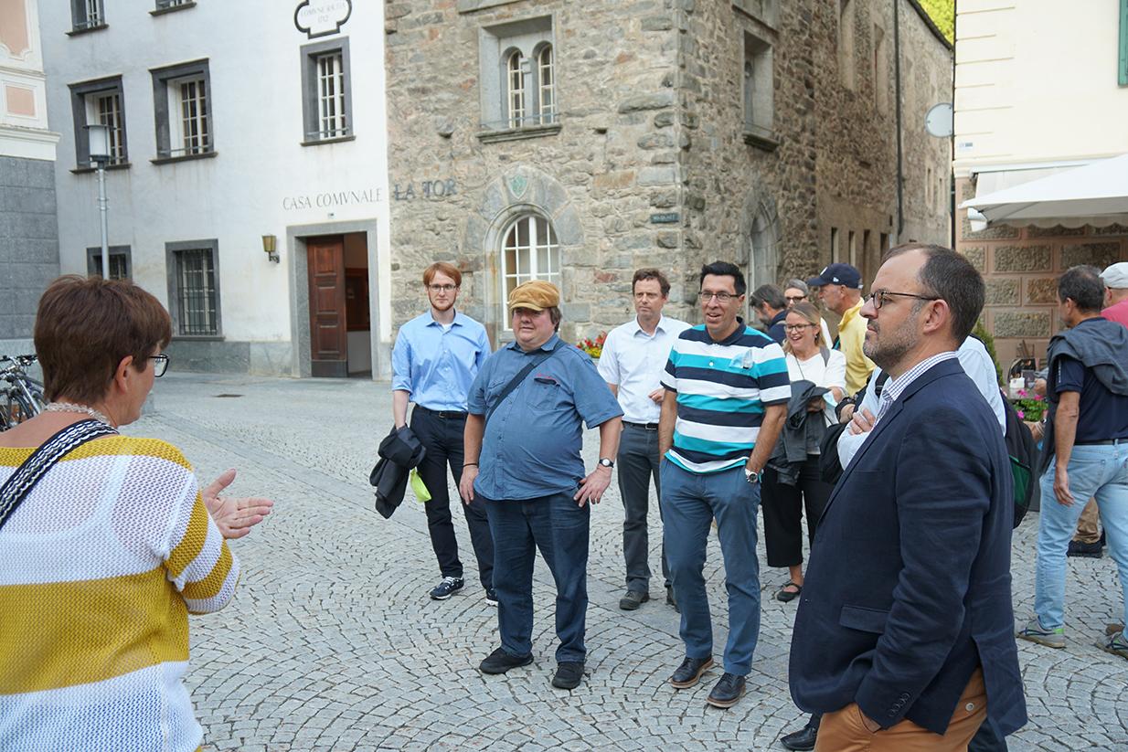 Interessante und abwechslungsreiche Führung durch Poschiavo.