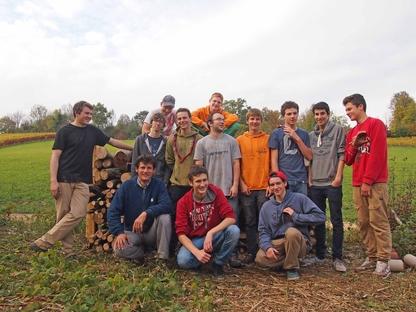 Jugendliche am Naturschutztag 2014