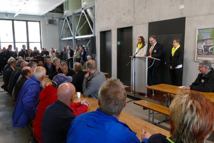 Ansprache beim VIP-Apéro