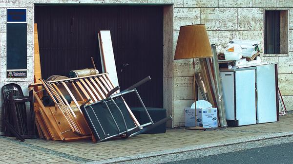 Exemple d'objets encombrants